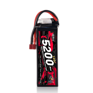 LEIDA LD05-4S5200 OEM 14.8V 120C Lithium Marine Batterij <span class=keywords><strong>5200mAh</strong></span> 4S voor RC vliegtuigen, quadcopters, auto's & boten - Product Image 6