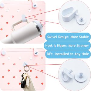 <b>Bag</b> Accessories for Bogg <b>Bag</b> Reuseable <b>Replacement</b> Button Thickened Enlarged Hook for Bogg Handles <b>Strap</b> - Product Image 4