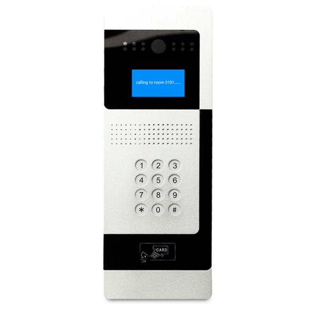 Smart WiFi Video Door Phone with Face Recognition and Touch Screen Security Camera Home Entry Building Control System