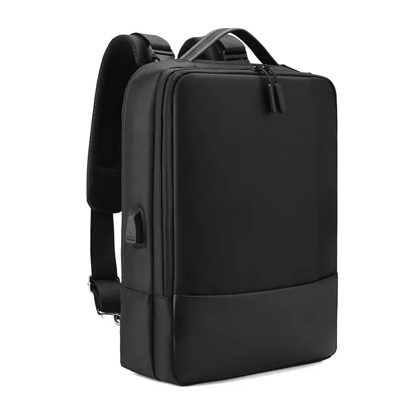Su geçirmez çok fonksiyonlu 4 in 1 cabrio 15.6 inç Laptop sırt çantası iş evrak çantası koleji seyahat