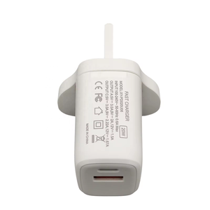 Nouvel adaptateur secteur de charge rapide PD 20W avec protection OTP, compatible avec iPhone, ordinateur portable, entrée 5V, prises EU, AU, UK, chargeur mural USB C - Product Image 1