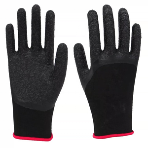 قفازات حماية للعمل مقاومة للاهتراء ، قابلة للتنفس ، متينة ، مانعة للانزلاق ، مطاط لموقع العمل ، قفازات عمل شتوية من اللاتكس للرجال - Product Image 6