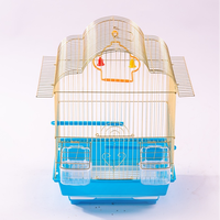 Vente directe fabricant : Cage à oiseaux en fil de fer pour perroquets, cage d'élevage avec accessoires, cage pour animaux de compagnie, cage pour perruches