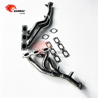 Colectores de Escape de Alto Rendimiento para BMW E46 E39 323i 325i 328i 330i M52 M54, Colector de Carreras 3 en 1 con Juntas, LHD
