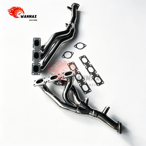 Colectores de Escape de Alto Rendimiento para BMW <span class=keywords><strong>E46</strong></span> E39 323i 325i 328i <span class=keywords><strong>330i</strong></span> M52 M54, Colector de Carreras 3 en 1 con Juntas, LHD - Product Image 6