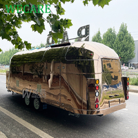Camion de restauration mobile Wecare avec cuisine complète, bar, remorques alimentaires pour la vente au Canada