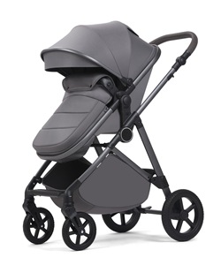 Poussette multifonctionnelle 2-en-<span class=keywords><strong>1</strong></span> haut de gamme avec nacelle <span class=keywords><strong>et</strong></span> système de voyage inclinable pour nouveau-nés - Product Image 3