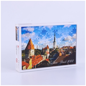Puzzles personnalisés pour enfants, jeux de cerveau, jeux de Puzzle pour <span class=keywords><strong>adultes</strong></span>, 100 500 1000 pièces en papier, Puzzle unisexe 501 ~ 1000 - Product Image 2