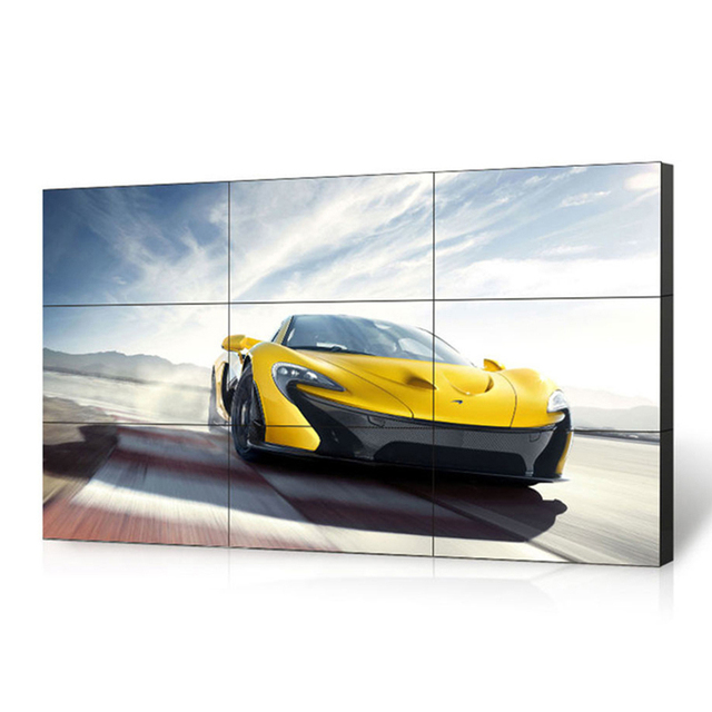 46-65" Seamless LCD Video Wall Ultra Narrow Bezel Original Panel Digital Signage Display for Control Room Shopping Mall