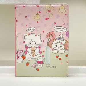 Nouveau carnet de notes <span class=keywords><strong>Mikko</strong></span> rose A5 en cuir, imprimé en couleur, pour cadeau, journal, carnet de notes, manuel - Product Image 3