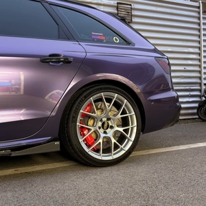 Jantes forgées concaves légères SHIN Forged DS Silver RE-V7 18 19 20 pouces 5x112 66,6 mm pour Audi A1 A3 A5 S3 S4 S6 RS4 RS5 RS6 - Product Image 3