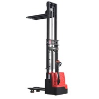 Gerbeur électrique portatif Everlift 1.2T 1.5T à double fourche, élévateur à palettes 3m 3.5m, entièrement électrique