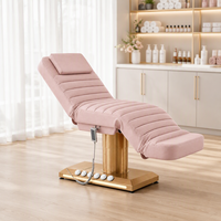Table de massage électrique moderne traitements de spa lit de beauté réglable chaise cils lèvre visage salon salle de bain extérieure
