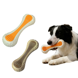Juguete Masticable para Perros con Sabor Personalizado, Hueso Indestructible para Limpiar los Dientes, para Masticadores Agresivos, Uso en Interiores y Exteriores - Product Image 1