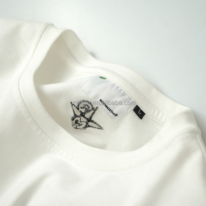 <strong>Men</strong> <strong>Clothes</strong> High Quality Long Sleeve White Custom T Shirt Streetwear Heavyweight Oversized T-shirt - Product Image 4
