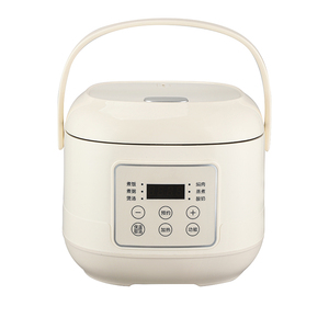 <b>Electric</b> 4L <b>Portable</b> RV Ready Multi-Purpose Rice <b>Cooker</b> Digital Timer Control Non-Stick Inner Pot Fast Cooking Smart Features - Product Image 1