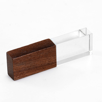 Usb Wedding Photos Box Electrical Gadgets Crystal Wooden USB 2.0 3.0 32GB Custom Wedding Gift Memory Clé USB Flash Pen Drive