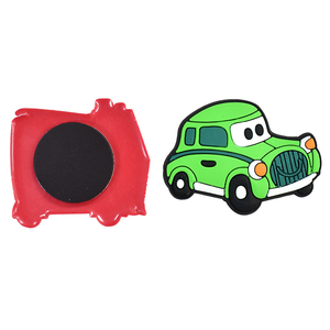 Imán de nevera con forma de coche de dibujos animados regalo de recuerdo al por mayor imán de nevera de PVC suave 3D goma <span class=keywords><strong>precio</strong></span> competitivo - Product Image 6