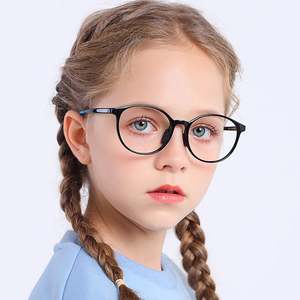 Gafas para Niños con Marco Redondo TR90 de Moda Personalizadas con Logotipo 2025, Gafas para Niños con Bloqueo de Luz Azul - Product Image 3