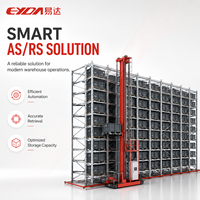 Système de rayonnage vertical automatisé robuste pour entrepôt, grue empileuse ASRS, rayonnage stéréo à grande hauteur, antirouille