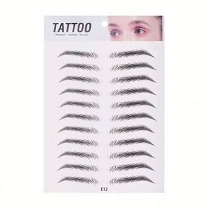 Pegatinas para Cejas, Tatuaje Temporal a Prueba de Agua, Plantilla para Cejas, Kit de Modelado para Cejas Perfectas - Product Image 3