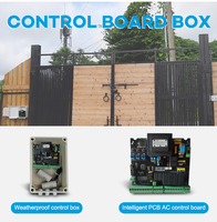 Pabrik langsung 110V/220V Motor AC versi Universal PCB untuk tunggal atau ganda ayunan pembuka gerbang papan kontrol