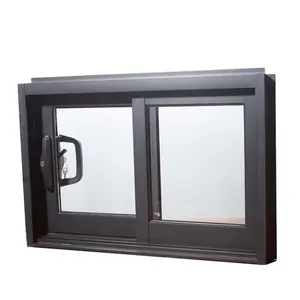 2021 Modern design Australian design aluminum window and door with Australia standard glass modern window grill design