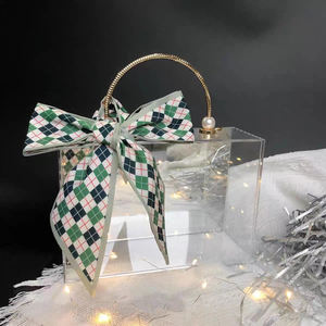 กล่องของขวัญอะคริลิคทรงสี่เหลี่ยมใสแบบแยกออกได้กล่องของขวัญกล่องใสสำหรับใส่ขนมแต่งงานสำหรับเทศกาลคริสต์มาส - Product Image 2