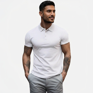 Polos Personalizados con Logotipo OEM para Hombre, Camisetas de Golf de Secado Rápido, Sublimadas, Corte Ajustado, Diseño Bordado de Una Sola Pieza para Uniformes de Equipo - Product Image 1