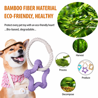 Jouet à mâcher pour chien en caoutchouc biodégradable et résistant aux déchirures, en forme de cactus, non toxique, pour la vente en gros, articles pour animaux de compagnie