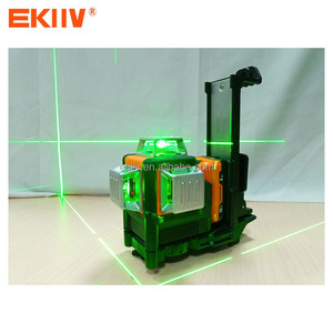 Niveau laser industriel 12V pour intérieur et extérieur, auto-nivelant 4D vert, 360 degrés horizontal et vertical, 12 lignes, batterie Li-ion, fabrication chinoise - Product Image 5