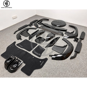 Nuevo Parachoques de Fibra de Carbono Seca con Acabado Brillante y Tejido Twill Estilo Urbano para Defender 90 110 2020-2024, Cubierta Lateral del Guardabarros Trasero - Product Image 1