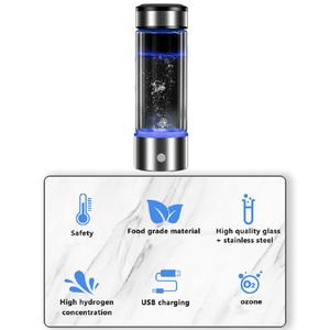 Filtre à eau pour générateur d'eau alcaline 430 ml, ioniseur portable pour eau riche en hydrogène, électrolyse pure - Product Image 5