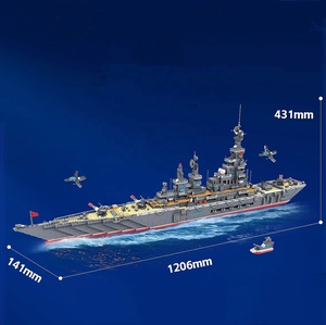 100041 WW2 navires <span class=keywords><strong>de</strong></span> <span class=keywords><strong>guerre</strong></span> militaires cuirassé Collection <span class=keywords><strong>guerre</strong></span> mondiale 2 II briques modèle classique bricolage assemblage jouets blocs <span class=keywords><strong>de</strong></span> construction ensembles - Product Image 6