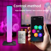 Luz Ambiental para Escritorio de Esports con 24 Teclas, Control por Aplicación, Regulable, Luz de Fondo para Juegos, LED de Colores, Directo de Fábrica