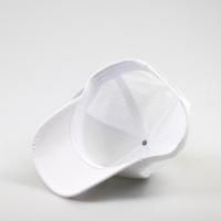 Casquettes de golf et casquettes de baseball personnalisées en PVC imperméables à séchage rapide, avec 5 panneaux et trous découpés au laser, vente en gros