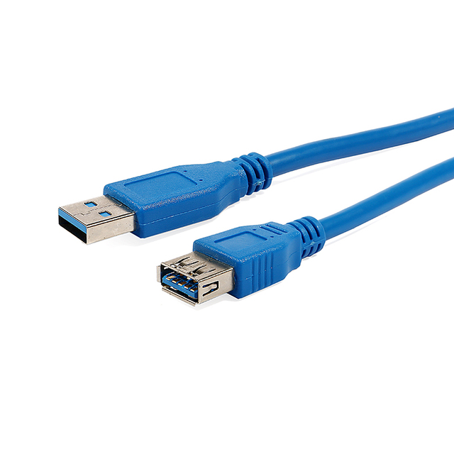USB 3.0 a Male to a Female Extension Cable Nickel Plated 5Gbps Data Speed Aluminum Braid