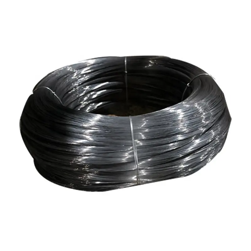 16 ölçer siyah tavlı bağlama teli yapı malzemesi/bükülmüş yumuşak tavlı siyah demir bağlayıcı tel