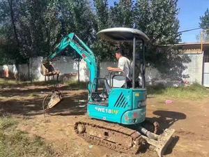 Miniexcavadora Sunward SWE18UF de 1.8 toneladas, excavadora compacta diésel de 1 a 2 toneladas con hidráulica auxiliar, certificada CE, en venta - Product Image 1