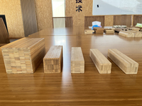 Cross Laminated Bamboo Timber House Large Structural Bamboo Wood Frames Green Houses with Durable Wooden Beams Detachable