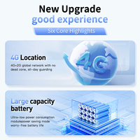 Pelacak GPS Magnetik 4G LTE GLONASS WiFi Daya Tahan Baterai Lama Kompatibel dengan Aplikasi Android dan PC Pelacak GPS untuk Mobil