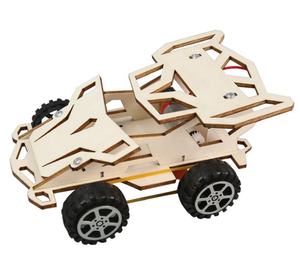 Modèle de science et technologie à quatre roues motrices pour étudiants, <span class=keywords><strong>puzzle</strong></span> DIY à assembler soi-même, jeu d'expérimentation scientifique et d'invention - Product Image 3