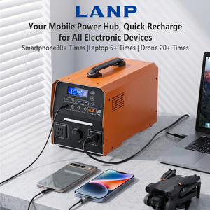 500W 1000W 220V Outdoor Portable Power Station High-Capacity <b>Battery</b> for Camping Road Trips Solar Energy Generator MPPT T Series - Product Image 5