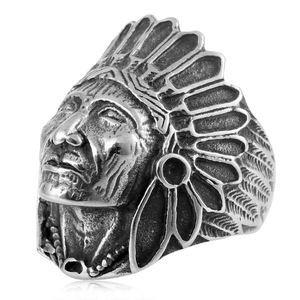 yunnique Men's <b>Titanium</b> Steel <b>Ring</b> Silver Geometric Face Design Gift Jewelry FY213056 - Product Image 4