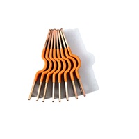 8 barres omnibus en cuivre flexibles pour batterie au lithium M6, 450V 280AH, interaxe de 74mm, pour transmission de puissance électrique 15A, 6 prises