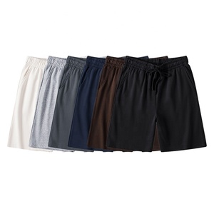 弾性ウエストバンド85% コットン15% ポリエステルスウェットショーツ男性用カジュアルウェア - Product Image 5