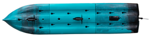 Kayak Modular de 3 Piezas para Pesca y Deportes al Aire Libre, 2 Asientos en la Fila Superior, Remo con Propulsión, Kayak SP2S280-2 con Aleta de Propulsión - Product Image 2