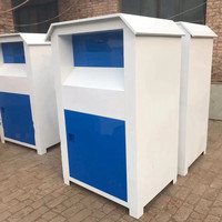 Meubles d'extérieur en métal, chaussures imperméables et durables en acier, convient aux livres donuts, recyclage, 1 pièce