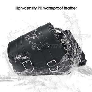 Alforjas Impermeables para Motocicleta, Bolsa Lateral para Herramientas, Bolsas de Almacenamiento de Equipaje Universales para Cafe Racer, Chopper, Bobber, Personalizadas - Product Image 3