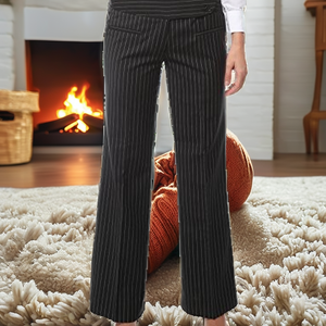 STANDLAR INTERNATIONAL Vente en gros d'usine Hiver 2021 Pantalons pour enfants à jambe large, décontractés, respirants, écologiques et taille haute - Product Image 2